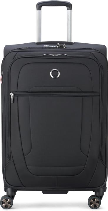 Delsey Helium DLX Expandable -matkalaukku, musta (88 l, XL (ab 115l))