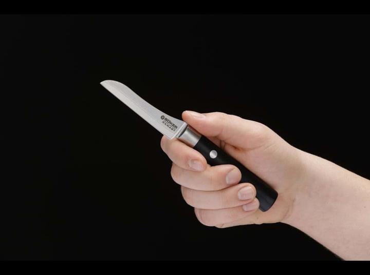 Immagine prodotto Böker Coltello spelucchino nero Damasco (8.50 cm)