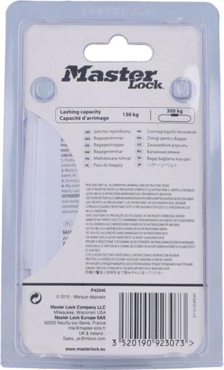 Image du produit Master Lock Sangle d'arrimage