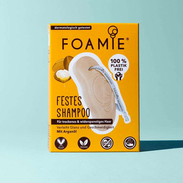 Immagine prodotto Foamie Kiss Me Argan Shampoo solido (80 ml, Shampoo solido)