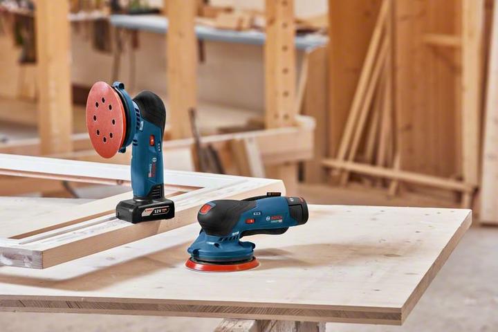 Productafbeelding Bosch Professional GEX 12V-125 Set (Excentrische schuurmachine)