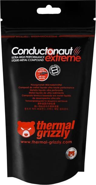 Actual product image Thermal Grizzly Conductonaut Extreme (73 W/m K, 1 g)