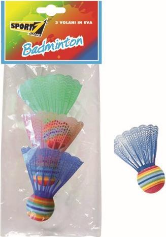 Power Play Badminton Eva fjerbolde (3 stuks)