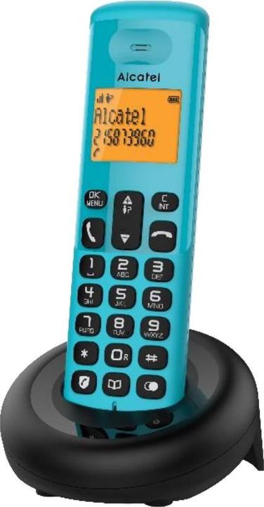 Produktbild Alcatel E160 Blaues schnurloses DECT-Telefon mit