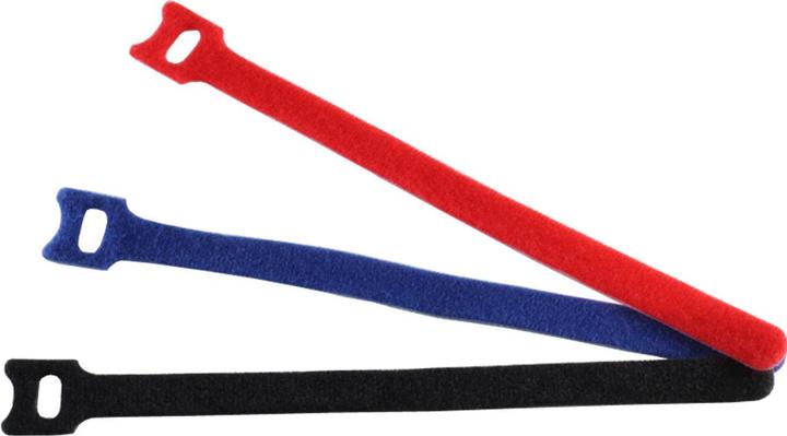 Shiverpeaks 18-10002 strap cable tie Noir (Serre-câbles velcro, 200 mm, 12 pcs)