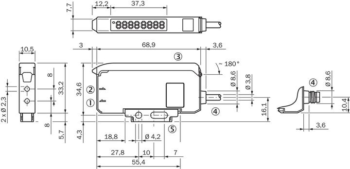 Immagine prodotto Sick Amplificatore in fibra ottica (20 m)