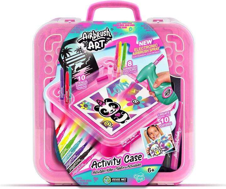 Actual product image Canal Toys Airbrush Art Activity Case