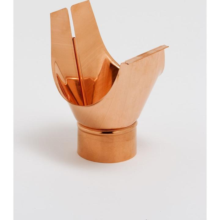 Actual product image Puag Gutter spigot copper Ø 75 mm