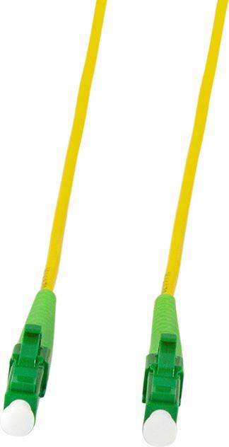 Actual product image LogiLink Fibre optic patch cable, 2x LC simplex, OS2, 10 m, yellow LC simplex plug (CAT6, 10 m)