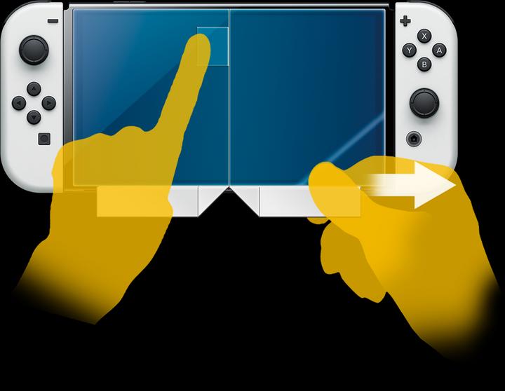 Actual product image HORI OLED Screen Protective Filter (Switch OLED)