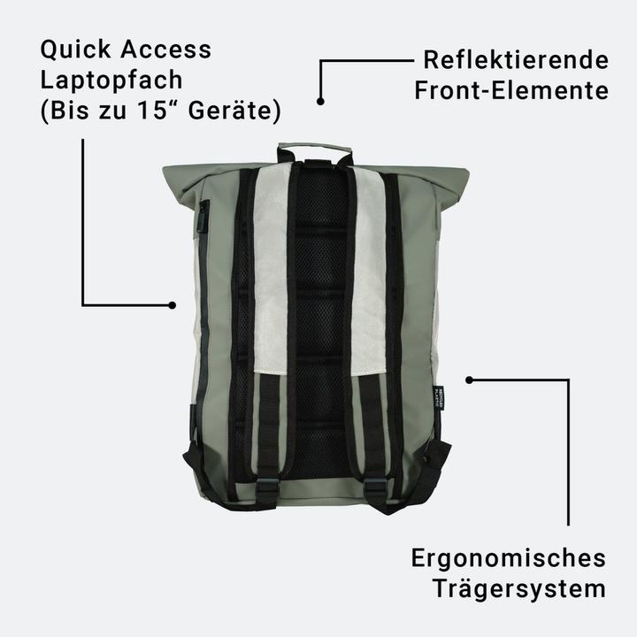 Actual product image Oak25 Reflective Rolltop Sage (20 l)
