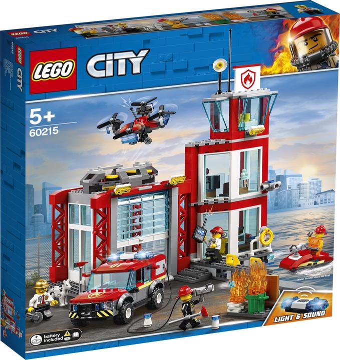 Image du produit LEGO La caserne de pompiers (60215, LEGO City)
