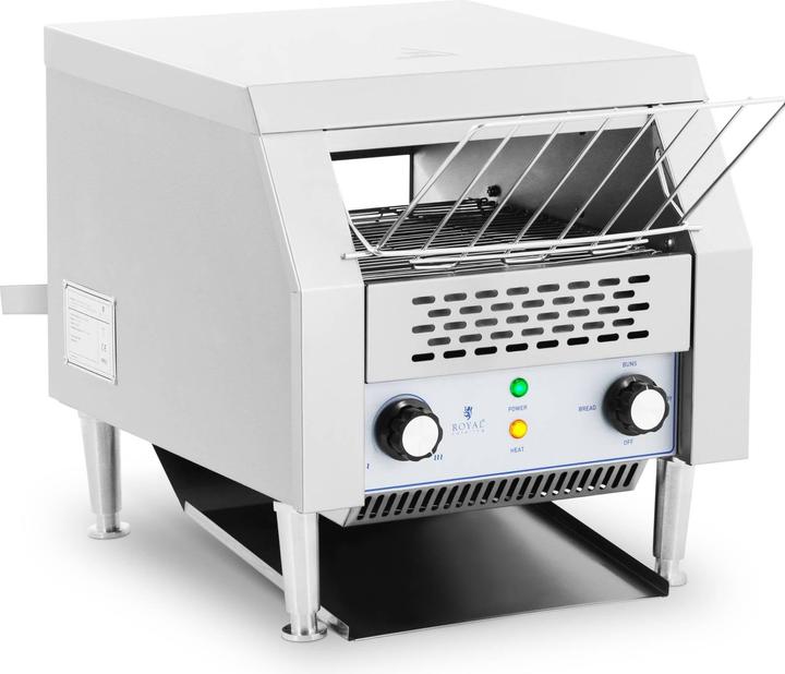 Produktbild Royal Catering Durchlauftoaster Toaster Gastronomie Kettentoaster 2.200 W 7 Geschwindigkeiten