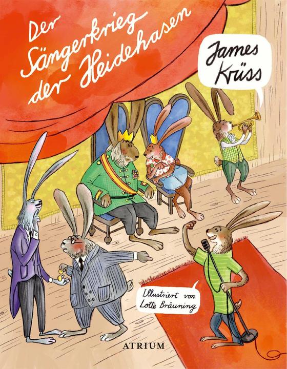 Actual product image Der Sängerkrieg der Heidehasen (German, James Krüss, Lotte Bräuning, 2024)