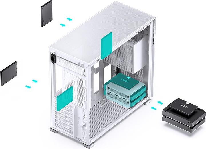 Image du produit Jonsbo D41 Écran maillé (ATX, DTX, mATX, Mini-ITX)