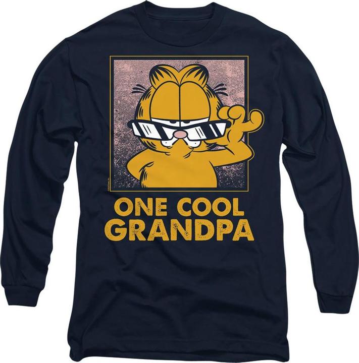 Garfield One Cool Grandpa TShirt Vatertag (L)