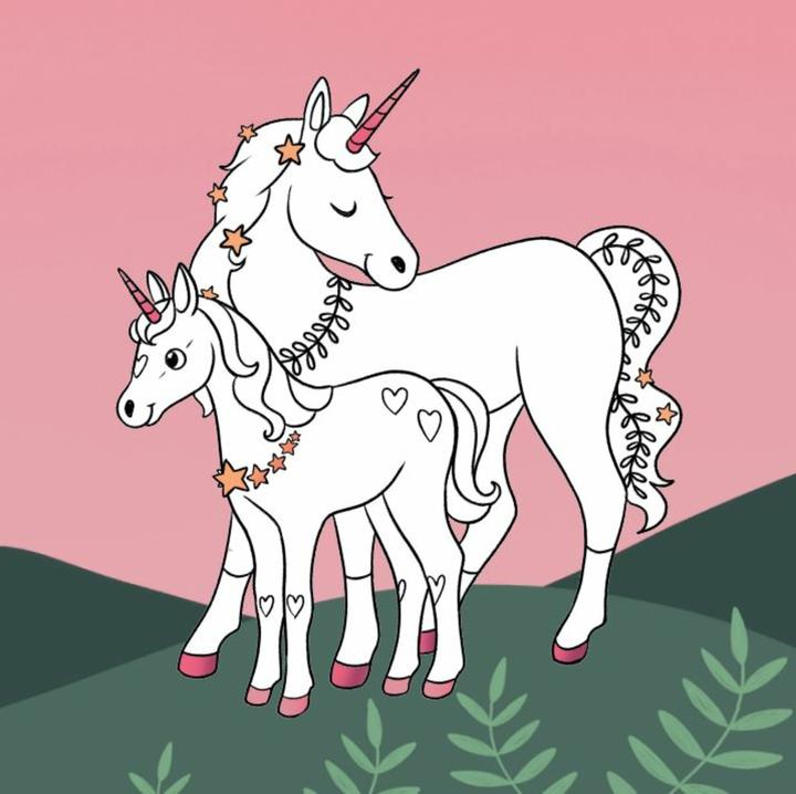 Image du produit Bloc de coloriage pailleté