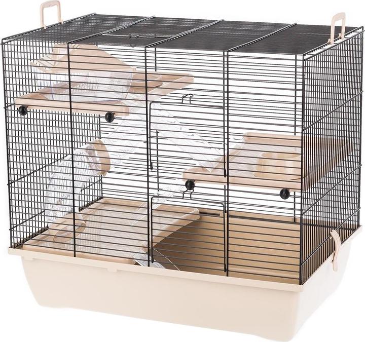 Interzoo INTER-ZOO Pinky 3 Zinc Beige - Gabbia per un criceto