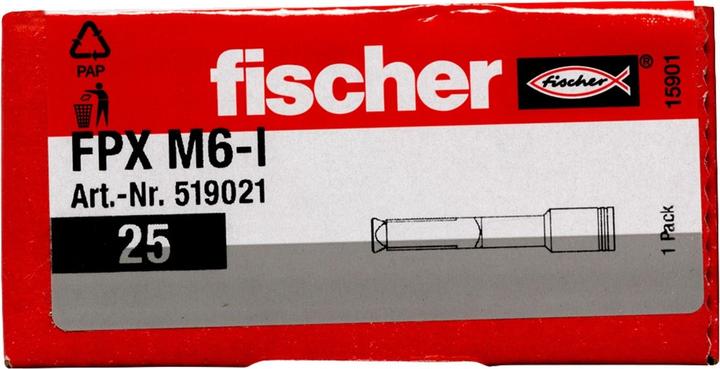 Actual product image Fischer Aerated concrete anchor FPX M 10 I (1 pcs.)