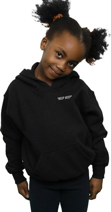 Actual product image Looney Tunes Girls Beep Beep Breast Print Hoodie (152, 158)