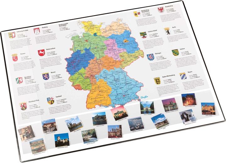 Actual product image Läufer Desk Pad Map of Germany (40 x 53 cm)