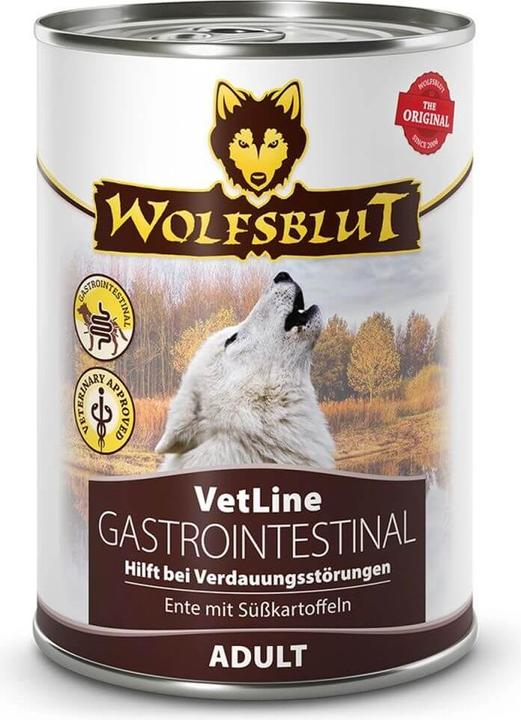 Immagine prodotto Wolfsblut VetLine Gastrointestinal cibo umido per cani 395 g (Adulto, 1 pz., 420 g)