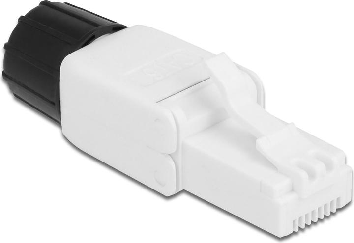 Produktbild Delock Stecker RJ45 Cat.6 UTP werkzeugfrei 1 Stück, Weiss (Netzwerkkabel Stecker)