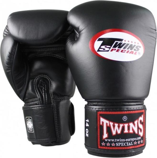Actual product image Twins Boxing gloves / BG-N / Black / 10 oz (10 OZ)