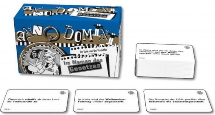 Actual product image Abacus Anno Domini - In the name of the law (German)