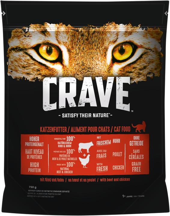 Actual product image Crave Adult Beef & Chicken (Adult, 750 g)