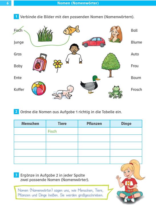 Produktbild Die Deutsch-Helden Grammatik 2. Klasse (Deutsch, Klett Lerntraining, 2023)