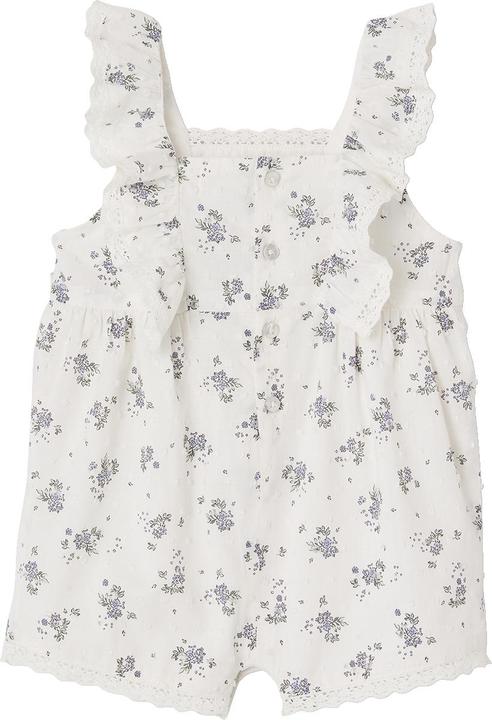 Actual product image Vertbaudet Festlicher Baby Kurzoverall mit Plumetismuster (92)