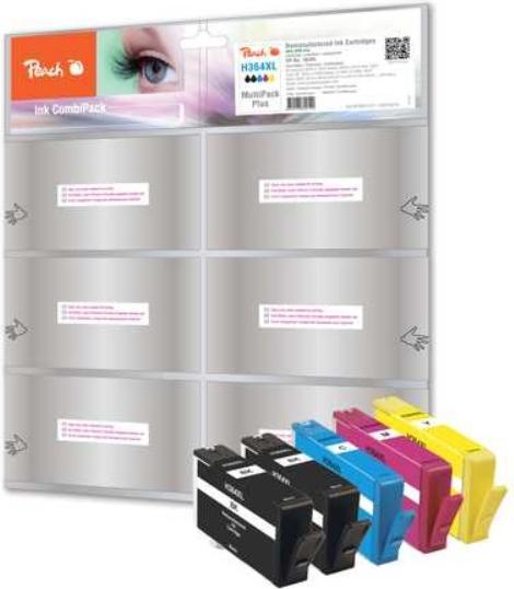 Produktbild Peach NR.364XL MultiPackPlus 2xbk Retail Comp. (M, BK, C, Y)