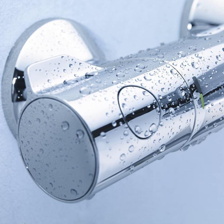 Actual product image Grohe Grohtherm 800 thermostatic bath mixer