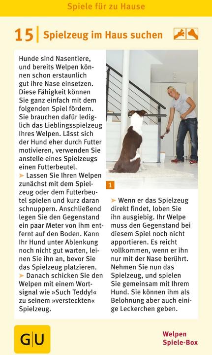 Produktbild Welpen Spiele-Box (Deutsch)