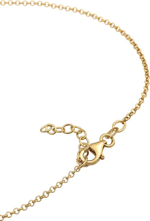 Actual product image Elli Foot Jewellery Heart Love Intertwined 925 Silver (925 sterling silver, 25 cm)
