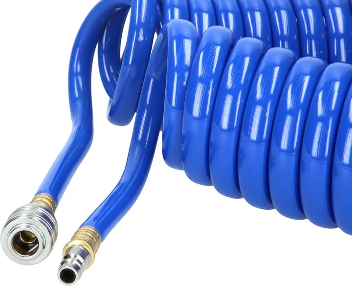 Actual product image KS Tools Compressed air spiral hose Ø 10 mm, 10 M
