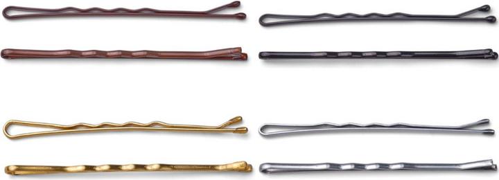 Immagine prodotto Trisa Fermagli per capelli ondulati 60 mm oro 250 pz. (250 pz.)