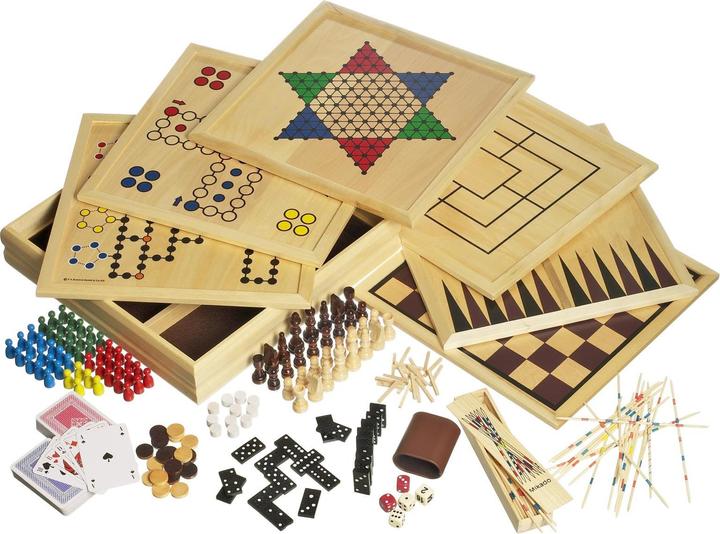 Produktbild Philos Holz-Spielesammlung (Deutsch)