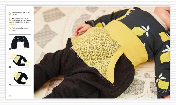 Produktbild Erstausstattung für Babys nähen – aus Jersey (Deutsch, Sonja Hahn-Schmück, 2021)