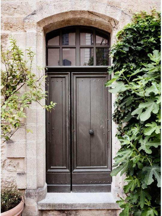 Actual product image Trenddeko Antique wooden door (192 x 260 cm)