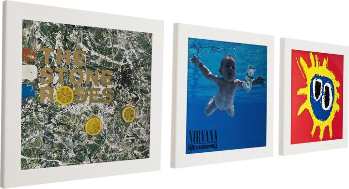 Produktbild Art Vinyl Schallplatten-Rahmen 3er Set (38 x 38 cm)
