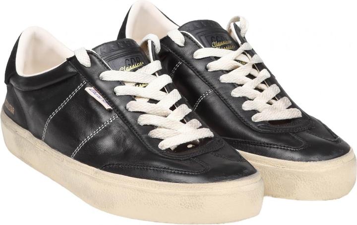 Produktbild Golden Goose soul star sneakers in black leather (40)