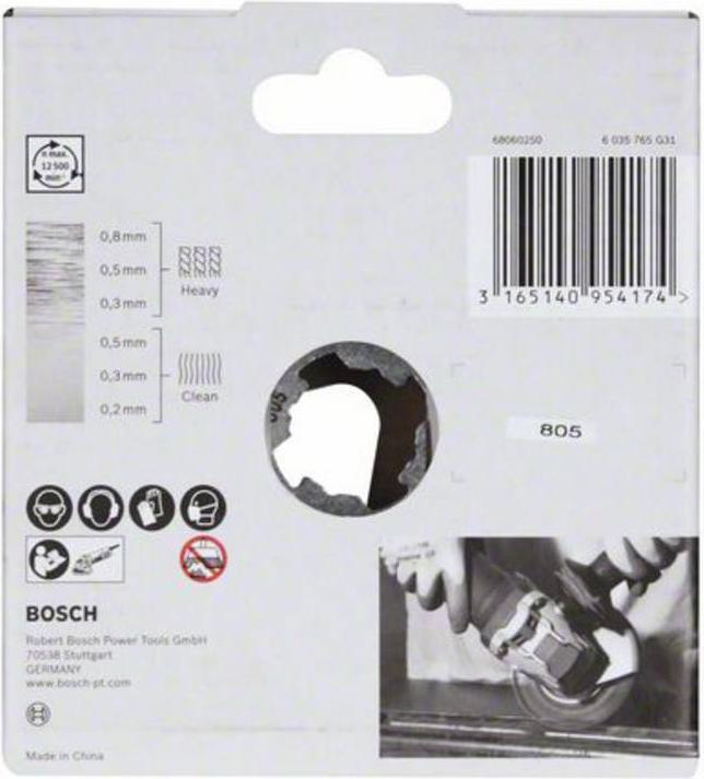 Immagine prodotto Bosch Professional Zubehör PRO Spazzola a disco X-Lock pesante in metallo, 115 x 0,5 mm, filettatura (0,50 mm)