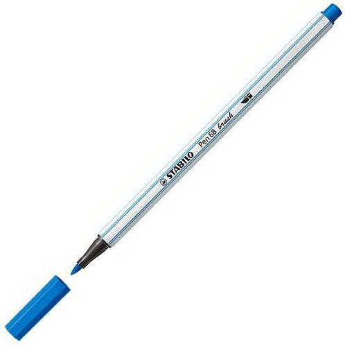 Immagine prodotto STABILO Penna 68 pennello Pennarello Premium (Blu scuro, 1 x)
