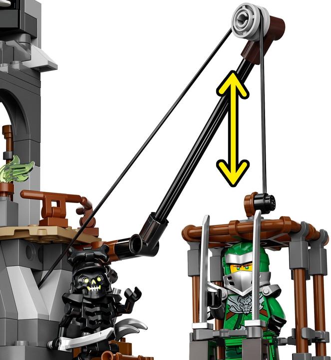 Image du produit LEGO Donjon du mage crâne (71722, LEGO Ninjago)