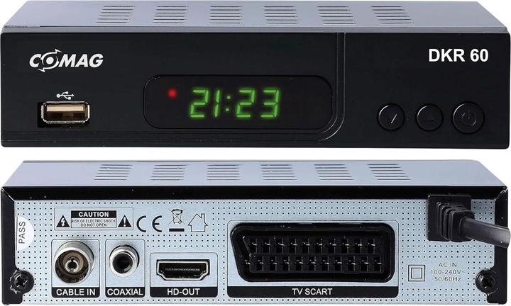 Actual product image Comag Cable receiver DKR60HD 193028 (DVB-C)