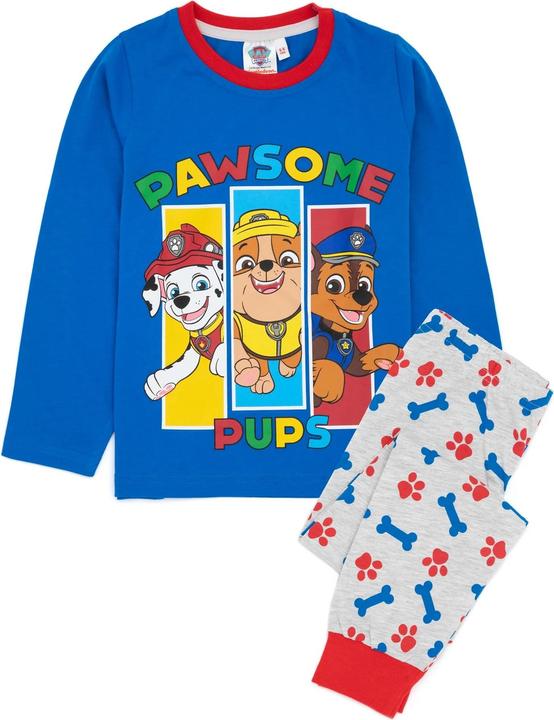 Paw Patrol Childrens/Kids Long-Sleeved Pyjama Set