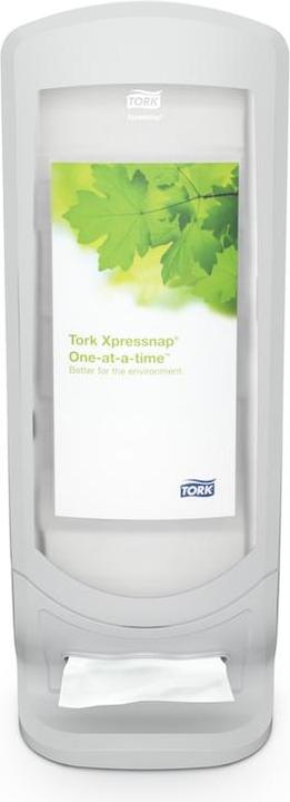 Produktbild Tork Serviettenspender Xpressnap Steh-/Wandspender Kunststoff hellgrau (1 x)