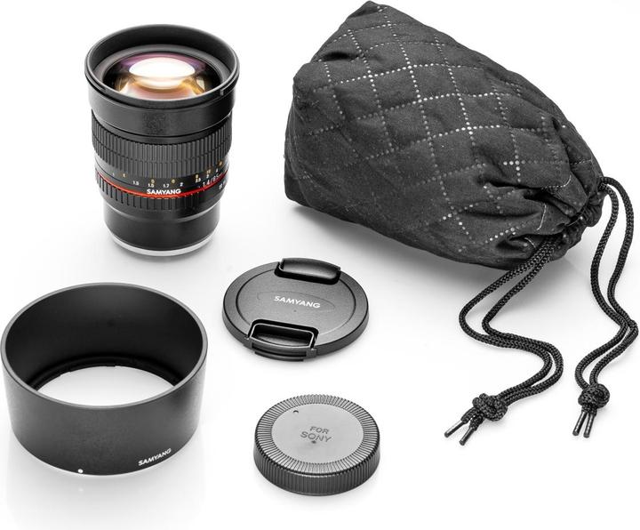 Immagine prodotto Samyang 85mm f/1.4 AS IF UMC - Sony E (Sony E, Full-frame)